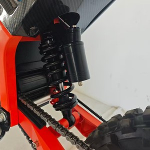 Moto électrique 1500W 2000W avec moteur sans balais, rouge et noir, tout-terrain, pour adultes, course, VTT, vitesse maximale de 65-75 km/h - Product Image 3