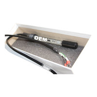 ZP-2T Elektroda pH Meter Kaca pH Probe OEM Rentang 0-14pH Dapat Diisi Ulang