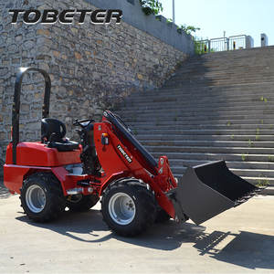 TOBETER H180 hemat energi 4x4 pemuat roda <span class=keywords><strong>Mini</strong></span> untuk Finishing situs taman logistik - Product Image 1