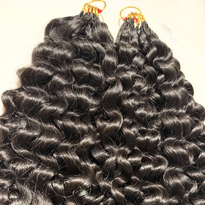 Cheveux humains vierges bruts Super Double Drawn pour tresses au crochet en vrac, extensions sans perte ni emmêlement, <span class=keywords><strong>prix</strong></span> direct usine - Product Image 3
