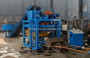 เครื่องผลิตคอนกรีตบล็อก Qt4-28เครื่องทำอิฐซีเมนต์แบบเถ้าลอยต้นทุนต่ำเครื่องทำอิฐซีเมนต์น้ำหนักเบา - Product Image 4