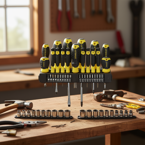 Juego de Destornilladores y Puntas Stanley de 57 Piezas, Kit de Herramientas para Reparaciones y Mantenimiento del Hogar - Product Image 3