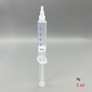 Gel blanchissant pour les dents certifié CE en gros, 35% HP, option sans peroxyde, saveur menthe, en seringue - Product Image 5