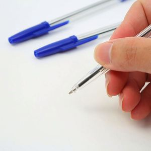 Ballpoint 1.0Mm Promotional Stick Ballpen Back to Pen Manufacturer Wholesale Simple Cheap <b>Plastic</b> Office & School - Product Image 3
