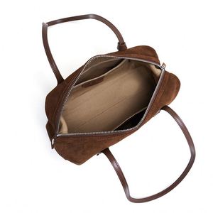 Asuwish Guangzhou Fabrication de sacs à main en cuir véritable sur mesure OEM/ODM, sacs à bandoulière en daim véritable pour femmes, <span class=keywords><strong>sac</strong></span> hobo de créateur pour femme - Product Image 3