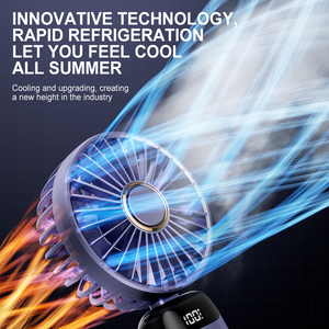 2025 Handheld Small Fan Silent Office <b>Desk</b> USB Rechargeable Air Cooler Outdoor Travel Hand Mini Portable Fans - Product Image 2