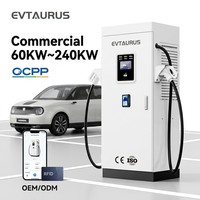 Chargeur de voiture électrique EVTAURUS 80kW 120kW 160kW 180kW DC CCS2 CHADEMO IP54, usage commercial et domestique, nouveau, anti-corrosion