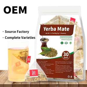 Té de <span class=keywords><strong>Yerba</strong></span> <span class=keywords><strong>Mate</strong></span> Natural al por Mayor para Adelgazar, Pérdida de Peso Rápida, Reducción de Grasa, Suplemento Herbal con Sabor en Bolsitas de Té - Product Image 2