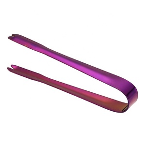 Produits tendance 2026 Nouveautés Pinces à glace <span class=keywords><strong>en</strong></span> acier inoxydable 304 à dents <span class=keywords><strong>de</strong></span> scie Pinces à <span class=keywords><strong>sucre</strong></span> - Product Image 6