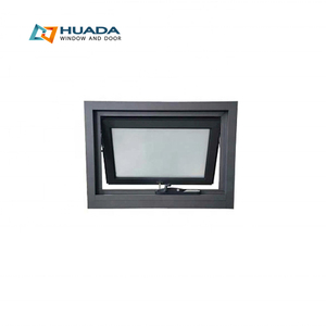 Nfrc chứng nhận hiện đại mái hiên cửa sổ nhiệt phá vỡ cửa sổ nhôm đôi men kính cố định và mái hiên cửa sổ - Product Image 5