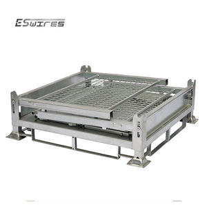 Istifleme galvanizli hafif çelik Q235 kolayca hareketli istiflenebilir çelik Stillages palet - Product Image 3