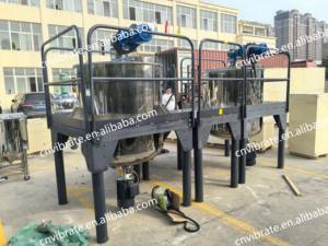 Réservoir de mélange chimique chauffant et agitateur en acier inoxydable VBJX, mélangeur homogénéisateur de liquide pour shampooing, détergent, savon liquide - Product Image 2