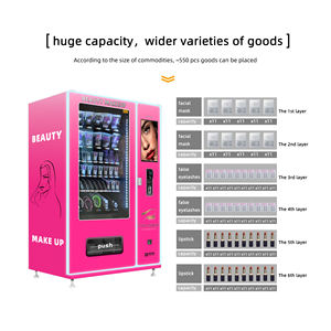 <span class=keywords><strong>JSK</strong></span> เครื่องจำหน่ายเครื่องสำอางแต่งหน้าสำหรับขายปลีกพร้อมเครื่องจ่ายขนตาและขนตาปลอมสำหรับผลิตภัณฑ์ความงาม - Product Image 5