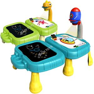 智能储物儿童投影仪绘图台玩具投影绘图板 - Product Image 1