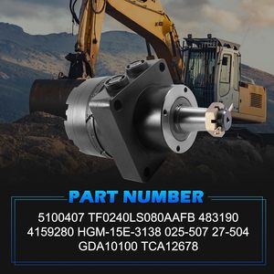Moteur hydraulique Zachager, moteur de roue, diamètre d'axe 30 mm, type piston, pour Great Dane John Deere Chariot Scag - Product Image 2