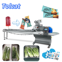 Automatische Horizontale Kissenverpackungsmaschine Keksverpackung Flow-Wrapper Biskuitverpackungsmaschine