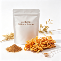 Extrait de Cordyceps Militaris en poudre de qualité alimentaire, fourni par l'usine, pour infusion