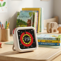 Minuteur numérique visuel magnétique personnalisé pour enfants, cuisine, et méthode Pomodoro – Compte à rebours en minutes et heures