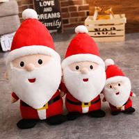 Adorable Père Noël à barbe pointue, jouet en peluche doux, poupée de Noël en peluche, personnage festif pour les grossistes mondiaux de jouets