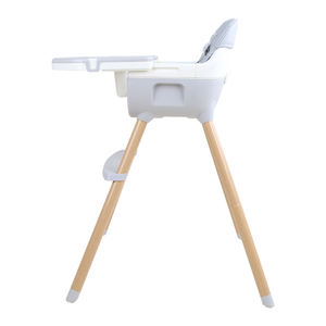 <span class=keywords><strong>Chaise</strong></span> <span class=keywords><strong>haute</strong></span> compacte pour bébé avec pieds imprimés en bois, plateau amovible, <span class=keywords><strong>chaise</strong></span> à manger portable pour tout-petits, pour la maison et la restauration - Product Image 4