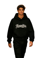 Sweat-shirt à capuche surdimensionné en coton 100% imprimé DTG personnalisé Kornit, style streetwear vintage d'automne pour hommes