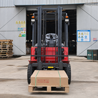 Chariot élévateur électrique avec deux vérins de levage, batterie au plomb-acide 60V et mât de 3m pour les opérations d'entrepôt et de logistique