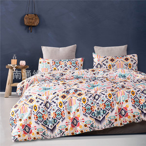 Housse de <span class=keywords><strong>couette</strong></span> en microfibre brossée avec impression numérique personnalisée, draps et taies d'oreiller - Product Image 3
