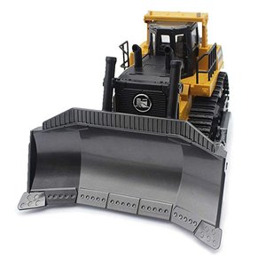 HOSHI <span class=keywords><strong>HUINA</strong></span> <span class=keywords><strong>1569</strong></span> Bulldozer lourd en alliage 1:16, camion RC 9 canaux 2,4 GHz, véhicule d'ingénierie, bulldozer lourd avec corps en alliage - Product Image 6