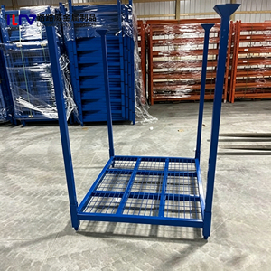 Système de rayonnage pliable et empilable pour une utilisation efficace de l'espace - Product Image 1