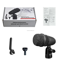 Microphone filaire dynamique cardioïde professionnel à réduction de bruit pour la scène et l'utilisation en studio