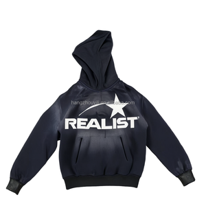 Sudadera con Capucha y Pantalones Deportivos de Invierno de Alta Calidad, Estilo Hip Hop, Talla Grande, 100% Algodón - Product Image 2
