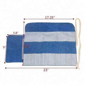Free Sample <b>Knitting</b> <b>Needle</b> Tool <b>Bag</b> Roll Foldable <b>Needle</b> Case Organizer <b>Bag</b> <b>Needles</b> Yarn Organizer - Product Image 2