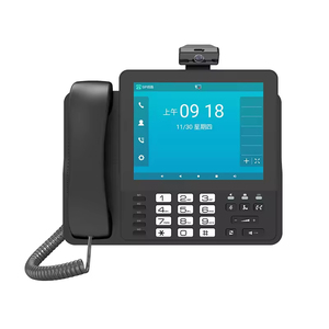 Téléphone SIP/<span class=keywords><strong>VOIP</strong></span> sans fil 4G de haute qualité DLNA pour bureau, <span class=keywords><strong>entreprise</strong></span>, hôtel, 4G LTE WiFi 1000 Gigabit POE Android SIP Phone - Product Image 3
