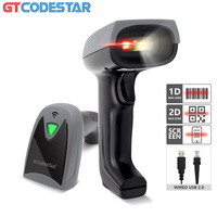 GTCODESTAR Lecteur de codes Qr USB COMS X-760E portable Lecteur de codes QR Android avec USB à vendre Lecteur de codes QR filaire Scanner de codes QR