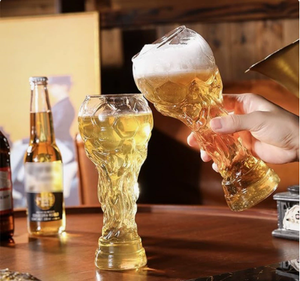 แก้วเบียร์ทรงสูง ความจุเยอะ ทำจากแก้วบอโรซิลิเกต ลายฟุต<span class=keywords><strong>บอล</strong></span> สำหรับงานฉลองฟุต<span class=keywords><strong>บอล</strong></span><span class=keywords><strong>โลก</strong></span> งานเลี้ยงดูบอล - Product Image 2