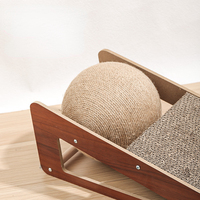 Planche à gratter détachable pour chat, grattoir pour chats, meulage de griffes, jouet d'escalade, fournitures de meubles pour chats