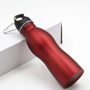 Tùy chỉnh được thiết kế 500ml 600ml 750ml 1000ml nhôm thể thao chai nước với Carabiners khuyến mại drinkware - Product Image 5