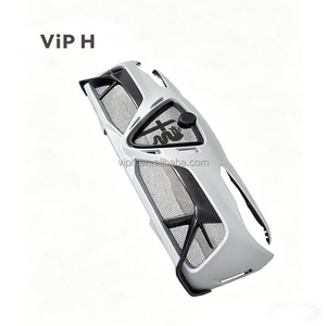 Paraurti Anteriore <span class=keywords><strong>Alfa</strong></span> <span class=keywords><strong>Romeo</strong></span> Giulia GTAm con <span class=keywords><strong>Logo</strong></span>, Facile Installazione, Kit Carrozzeria in Fibra di Carbonio - Finitura Nera Lucida, Miglioramento delle Prestazioni - Product Image 5