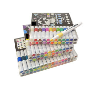 Marqueur de peinture acrylique permanente de qualité supérieure, personnalisable OEM, pour le graffiti artistique DIY sur roche, tasse, céramique, verre, bois, tissu - Product Image 6