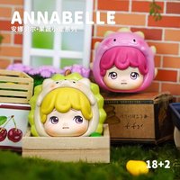 Vente en gros transfrontalière Bop Toys Annabelle Fruit Vegetable Pet Beans Cutie Figurine de collection en PVC Boîte mystère Échelle 1/12 Cadeau pour fille