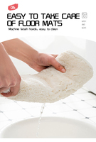 Alfombra-Tapis géométrique personnalisé de luxe moderne pour salon, en fausse fourrure, peluche, hirsute, pour porte au sol, tapis et moquette de chevet