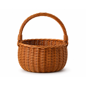 ตะกร้าเปลี่ยนผ้าอ้อมเด็กทำมือจากหวายธรรมชาติ ซินดี้ - Product Image 1
