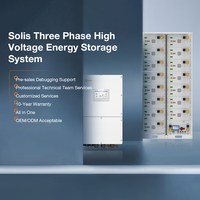 Système de stockage d'énergie tout-en-un 50 kW 100 kWh pour C&I, onduleur hybride triphasé, batterie lithium haute tension pour système photovoltaïque industriel