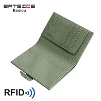Porta Pasaportes con Bloqueo RFID, Antimagnético, Resistente al Agua, con Múltiples Ranuras, Unisex, para Viajes y Negocios