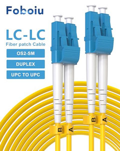 Câble de brassage fibre optique monomode LC vers LC, <span class=keywords><strong>0</strong></span>,5 m (1,6 pi), 5 unités testées individuellement, compatible OEM ODMLC - Product Image 3