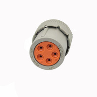Connecteur de type adaptateur à 5 broches avec boîtiers en nylon, adapté aux capteurs et actionneurs industriels