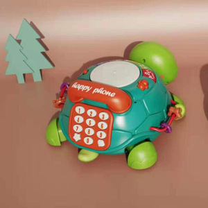 Jouet musical éducatif Tortue Rampante avec lumière et son pour bébés de 0 à 24 mois - Product Image 4