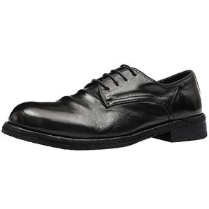 Zapatos de Vestir de Diseño Original para Hombre, Zapatos Oxford Hechos a Mano, Zapatos Casuales de Cuero Genuino para Hombre - Product Image 2