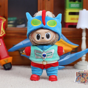 Labubu <b>Doll</b> Clothes Ultraman Macaron Five Piece Set Universal Fit For Gen 1 3 <b>Dolls</b> Outfit Accessories - Product Image 3
