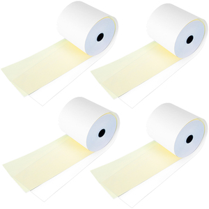 Rouleaux de <span class=keywords><strong>papier</strong></span> sans carbanka à 2 plis 3X95 pieds, 50 rouleaux en 1, avec noyau de Tube solide, pour imprimante de cuisine - Product Image 2